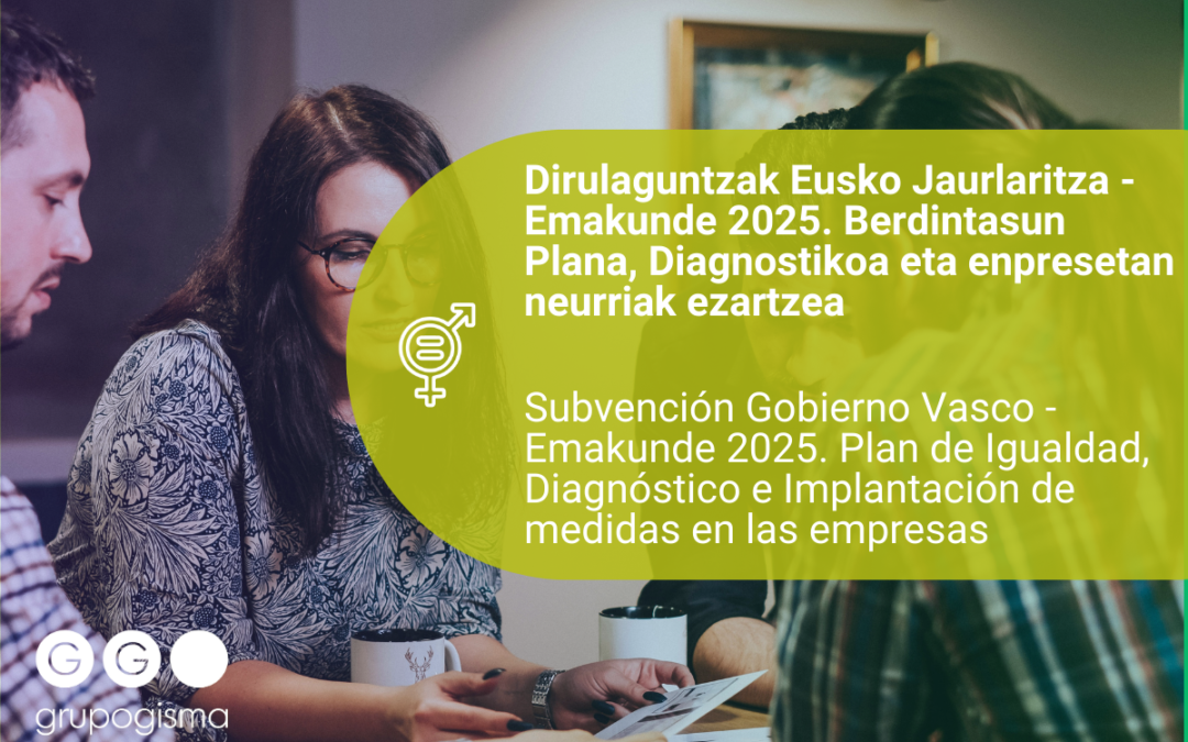 Enpresetan Berdintasun-Plana ezartzeko diru-laguntzak – 2025